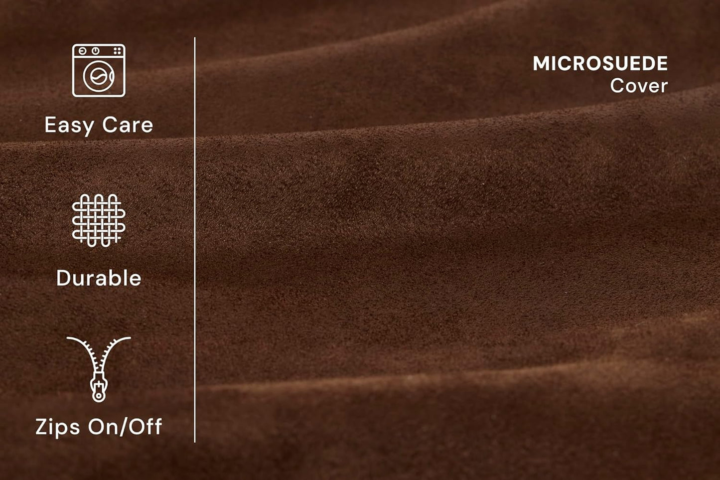 Barker Beds XL Orthopedic Dog Bed - 7" Memory Foam Mattress - 75-120 Lbs - Joint Pain & Arthritis Support - Vet Recommended, Washable Cover - Made in USA - 52"X36"X7" - Chocolate