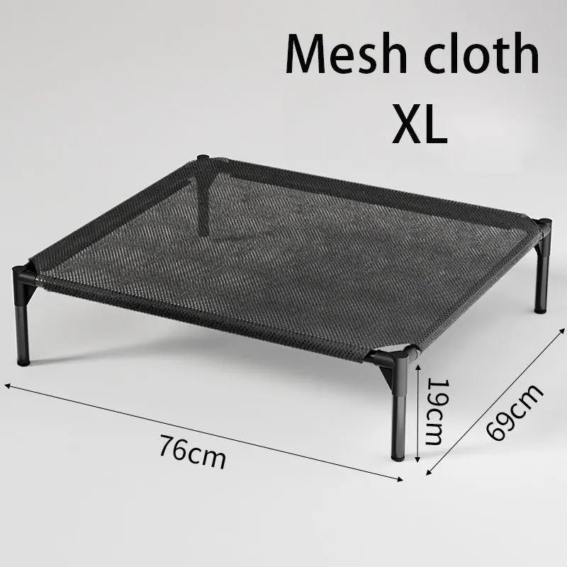 Elevated Dog Bed for Large Dogs, Portable Raised Dog Cot with Breathable Mesh, Supports up to 90Lbs, Foldable Elevated Pet Bed for Indoor & Outdoor Use Belgian Malinois,Summervibes