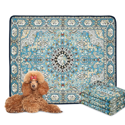 Qeils 36"X41" Washable Puppy Pee Pads | Super Absorbent, Waterproof & Reusable Non-Slip Training Mat for Floor/Crate Pet Supplies Poodle Dogs#Summervibes #Petlovers