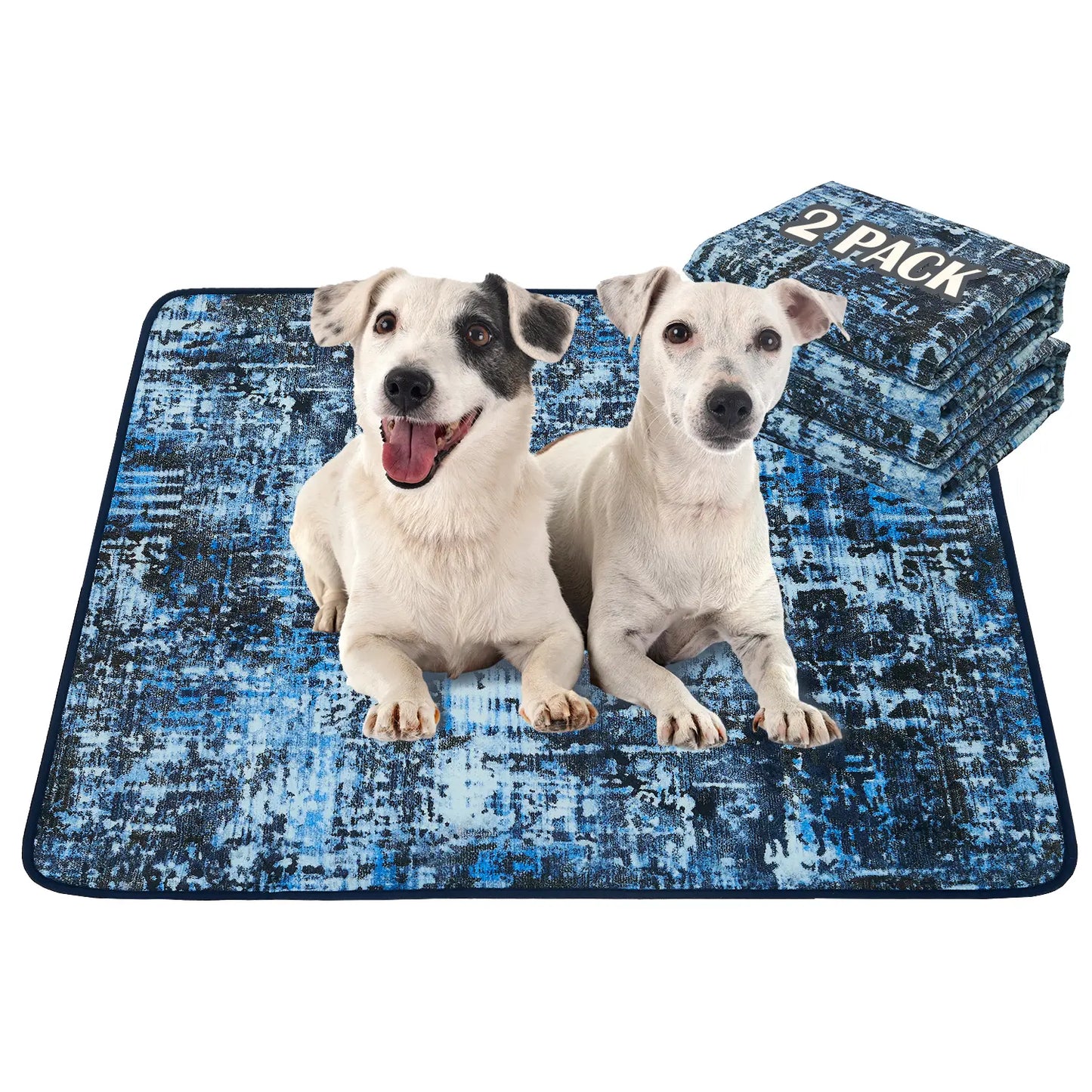 Qeils 36"X41" Washable Puppy Pee Pads | Super Absorbent, Waterproof & Reusable Non-Slip Training Mat for Floor/Crate Pet Supplies Poodle Dogs#Summervibes #Petlovers