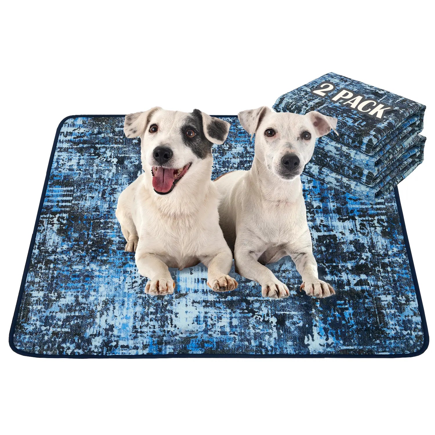 Qeils 36"X41" Washable Puppy Pee Pads | Super Absorbent, Waterproof & Reusable Non-Slip Training Mat for Floor/Crate Pet Supplies Poodle Dogs#Summervibes #Petlovers