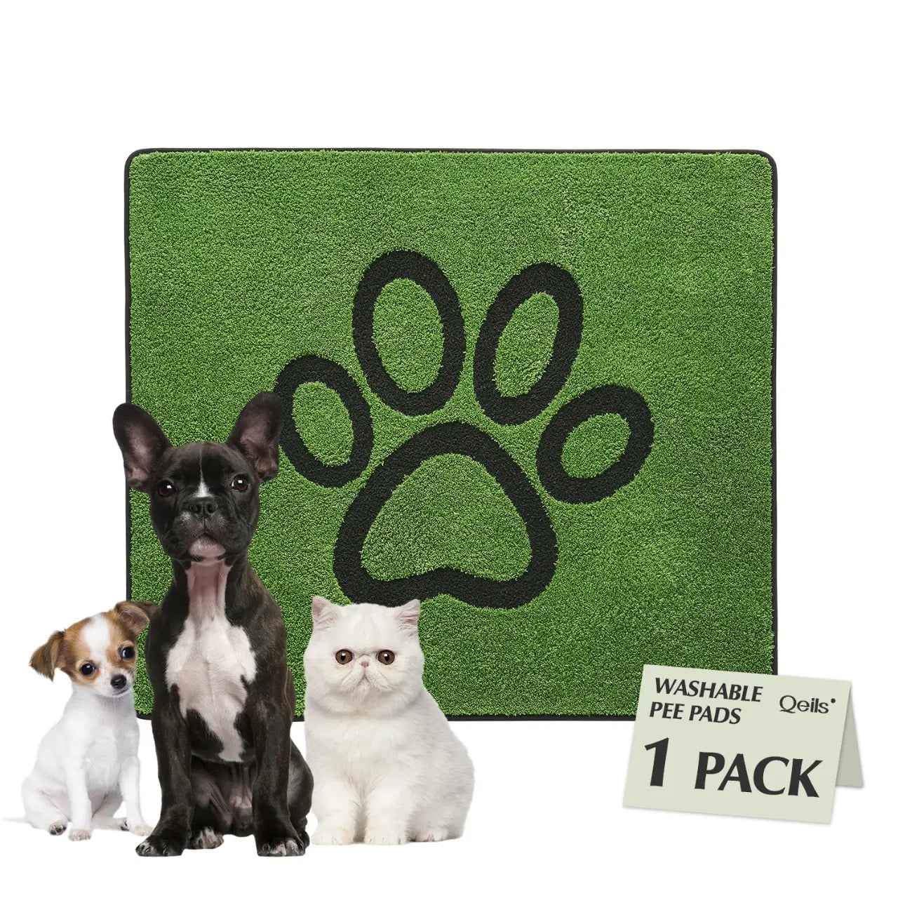 Qeils 36"X41" Washable Puppy Pee Pads | Super Absorbent, Waterproof & Reusable Non-Slip Training Mat for Floor/Crate Pet Supplies Poodle Dogs#Summervibes #Petlovers