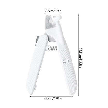 2 in 1 Pet Nail Clipper, with LED Light for Pet with the Light Nails,Precise Cat & Dog Nail Trimmer for Safe Summervibes