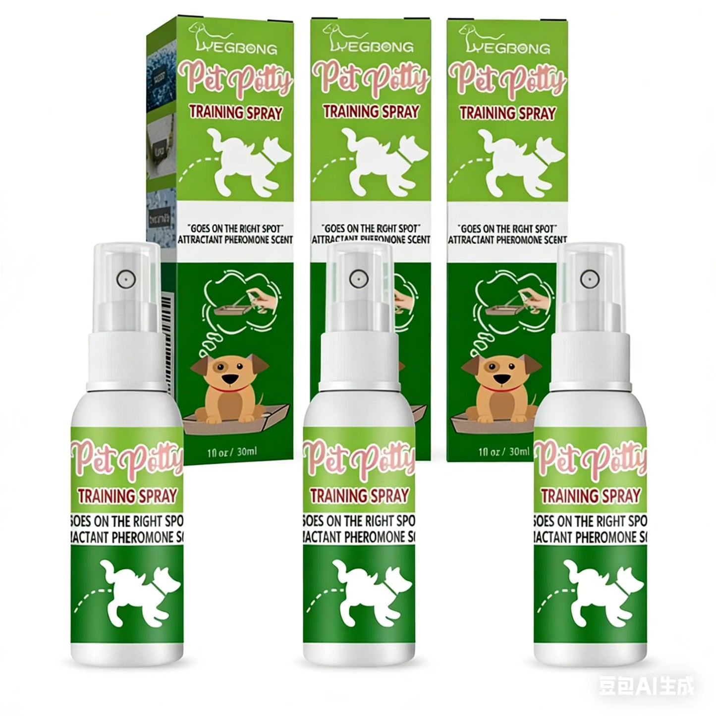 Pet Defecation Inducer Cat and Dog Toilet Supplies Toilet Training Systemlitter Pellets, Spray, Litter Tray, Litter Box, Removal,Summervibes,Petlovers