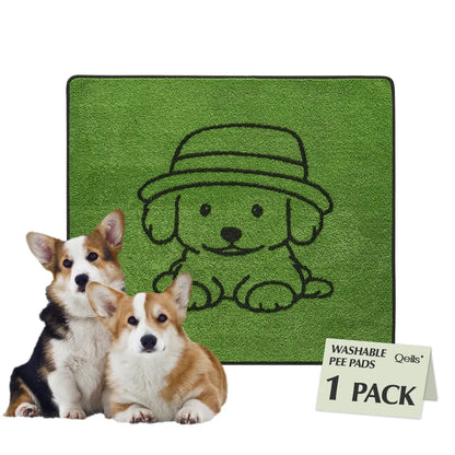 Qeils 36"X41" Washable Puppy Pee Pads | Super Absorbent, Waterproof & Reusable Non-Slip Training Mat for Floor/Crate Pet Supplies Poodle Dogs#Summervibes #Petlovers
