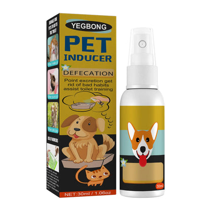 Pet Defecation Inducer Cat and Dog Toilet Supplies Toilet Training Systemlitter Pellets, Spray, Litter Tray, Litter Box, Removal,Summervibes,Petlovers