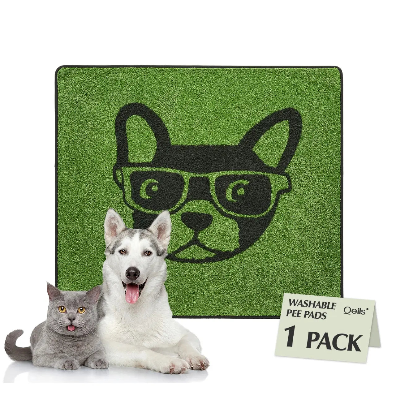 Qeils 36"X41" Washable Puppy Pee Pads | Super Absorbent, Waterproof & Reusable Non-Slip Training Mat for Floor/Crate Pet Supplies Poodle Dogs#Summervibes #Petlovers