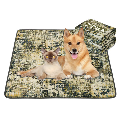 Qeils 36"X41" Washable Puppy Pee Pads | Super Absorbent, Waterproof & Reusable Non-Slip Training Mat for Floor/Crate Pet Supplies Poodle Dogs#Summervibes #Petlovers