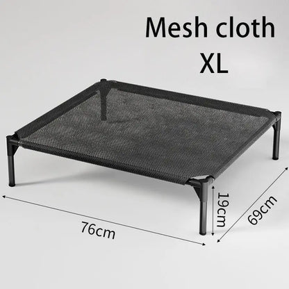 Elevated Dog Bed for Large Dogs, Portable Raised Dog Cot with Breathable Mesh, Supports up to 90Lbs, Foldable Elevated Pet Bed for Indoor & Outdoor Use Belgian Malinois,Summervibes