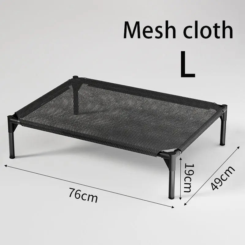 Elevated Dog Bed for Large Dogs, Portable Raised Dog Cot with Breathable Mesh, Supports up to 90Lbs, Foldable Elevated Pet Bed for Indoor & Outdoor Use Belgian Malinois,Summervibes