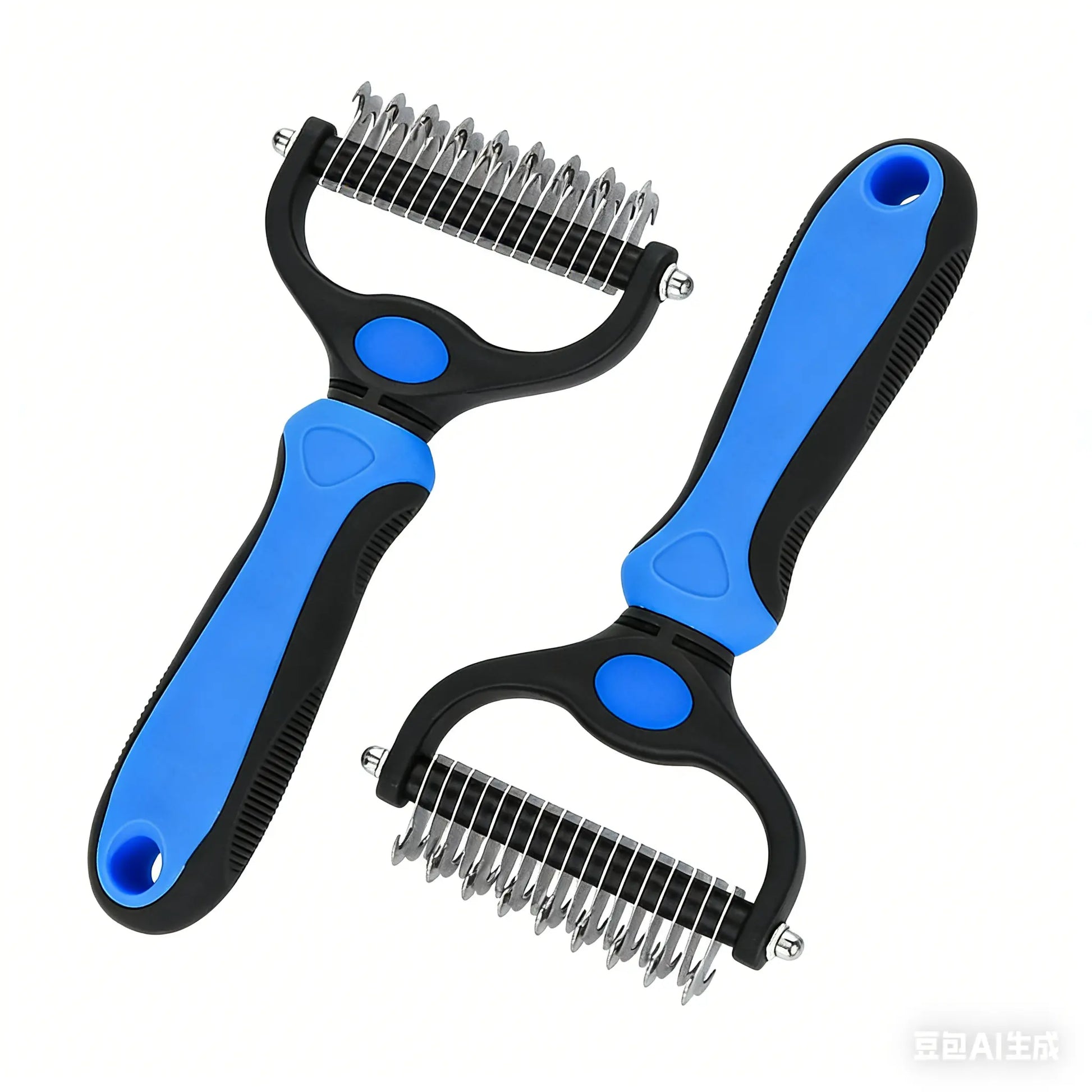 #Summervibes #Petlovers Pain-Free Dematting Undercoat Rake for Pets, Double-Sided Shedding Brush, Effective Tangles Remover Tool for Dogs & Cat Comb , Reduces Loose Hair & Mats Easily